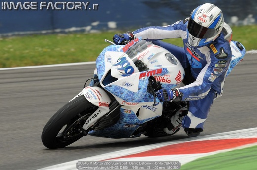 2008-05-11 Monza 2255 Supersport - Danilo Dellomo - Honda CBR600RR